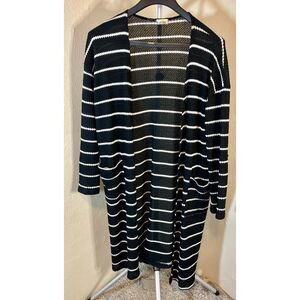 BiBi Vintage Long Cardigan with pockets Size L